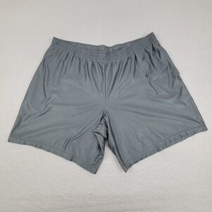 Starter Shiny Basketball Shorts Silver Dazzle Mens 2XL 44-46‎  Measures 41 x 8.5